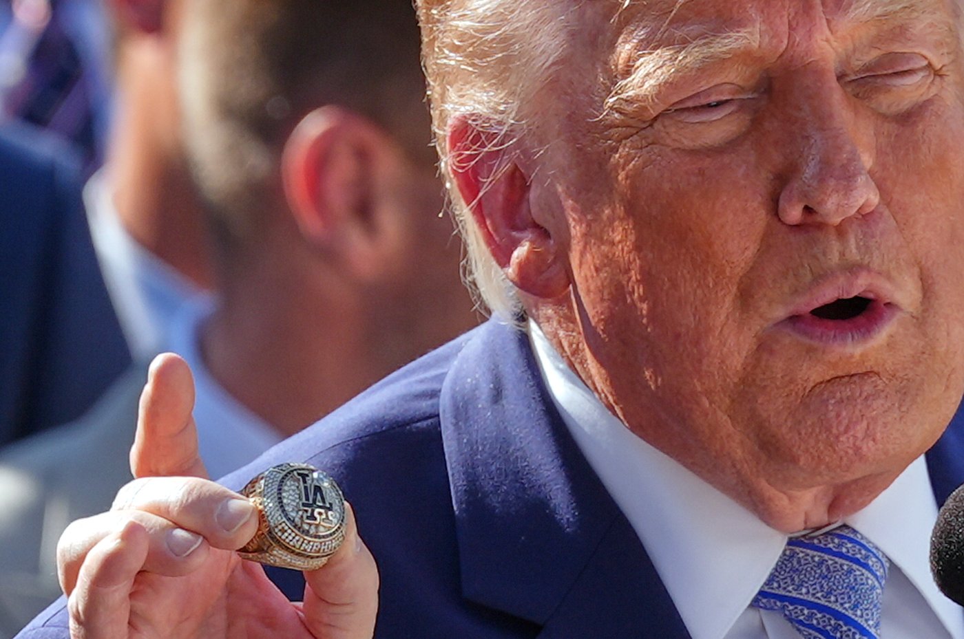 Trump fetes Dodgers at the White House again, saying the team is 'one of the great brands' | iNFOnews.ca