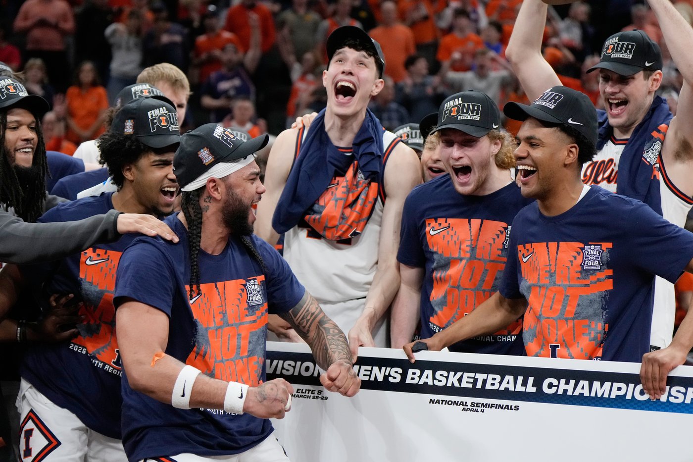 Illinois powers its way to its first Final Four in 21 years, beating Iowa 71-59 | iNFOnews.ca