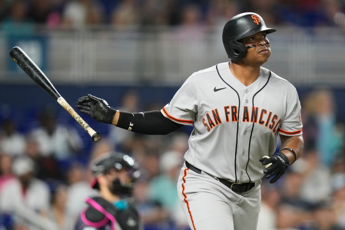 Caissie homers, doubles and singles to lead Marlins to 4-3 win over Giants | iNFOnews.ca Caissie homers, doubles and singles to lead Marlins to 4-3 win over Giants | iNFOnews.ca