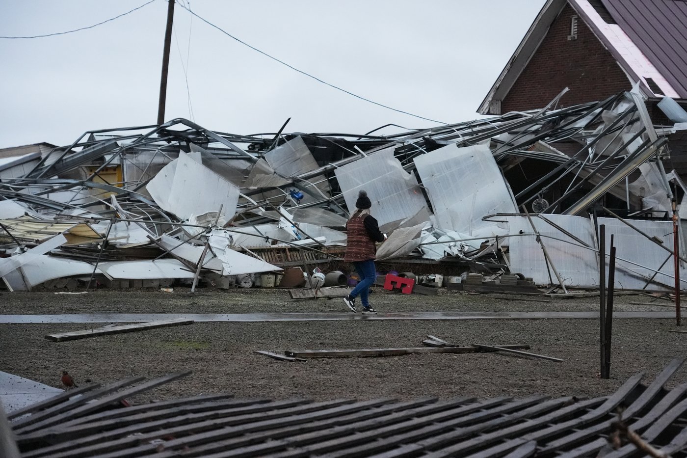 Photos show tornado damage after powerful storms hit Illinois and Indiana | iNFOnews.ca