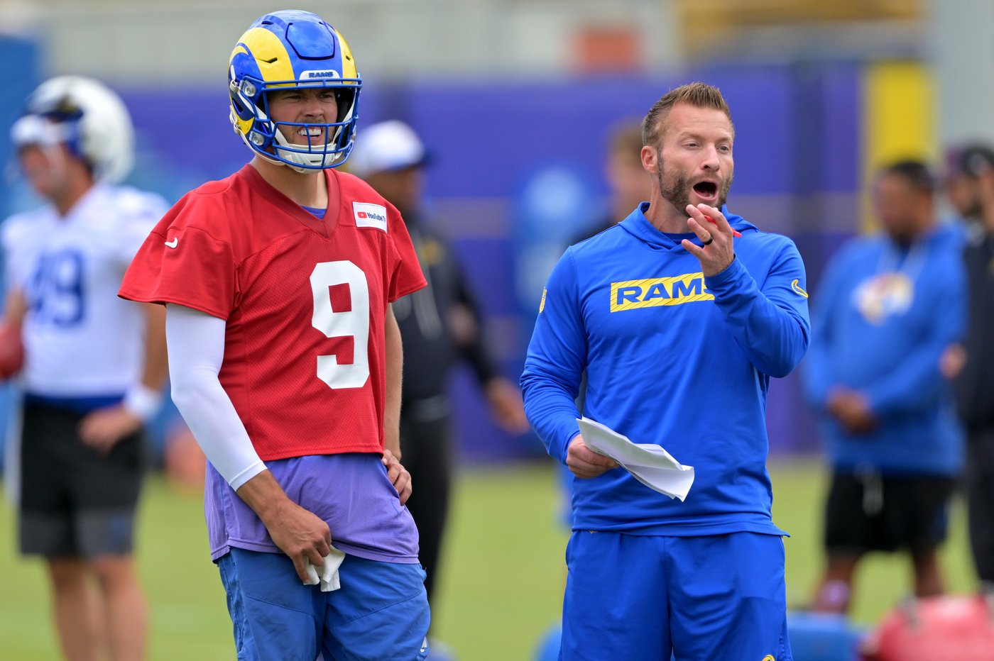 MVP Matthew Stafford says he understands why the Rams drafted Ty Simpson | iNFOnews.ca