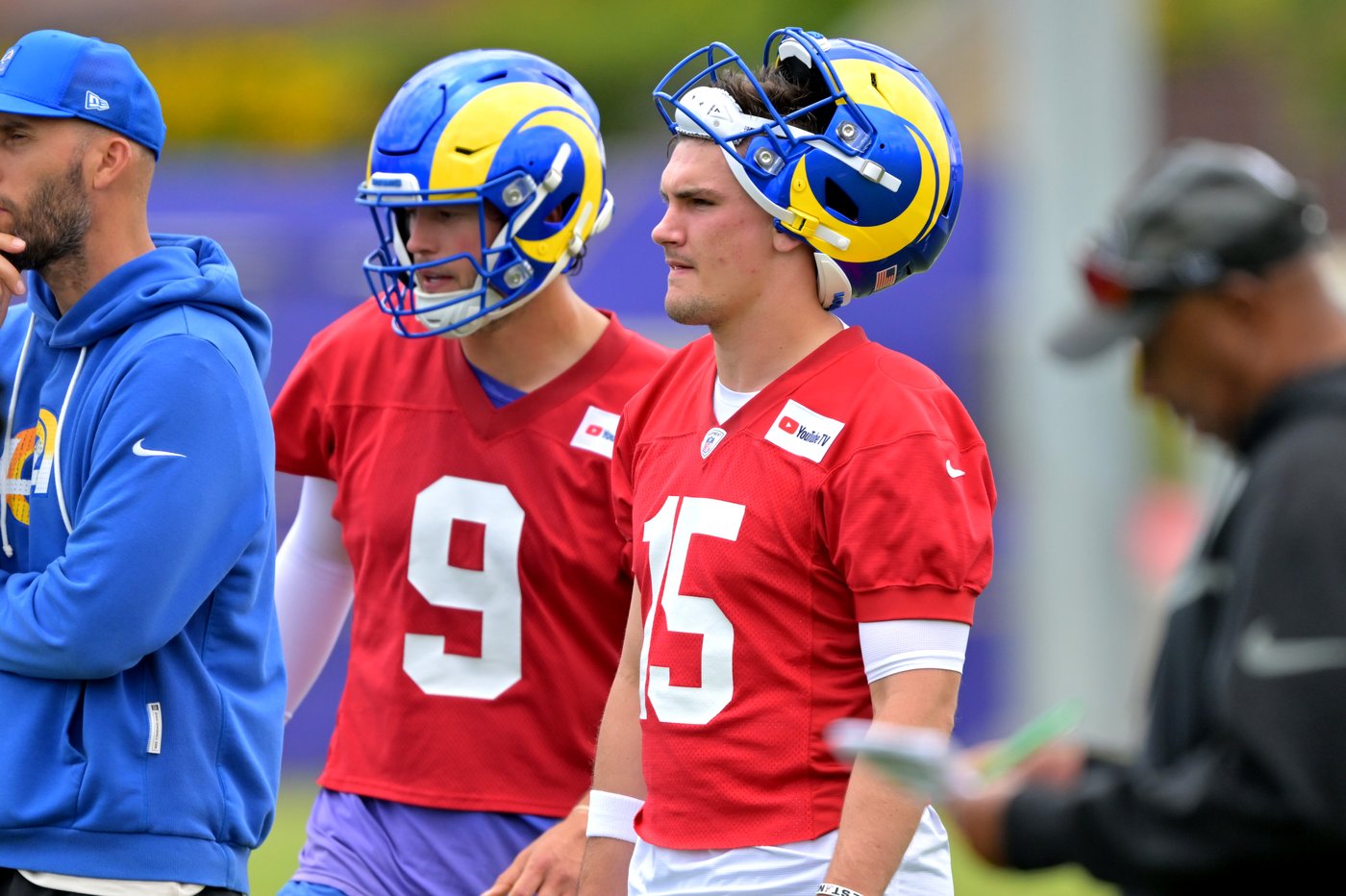 MVP Matthew Stafford says he understands why the Rams drafted Ty Simpson | iNFOnews.ca