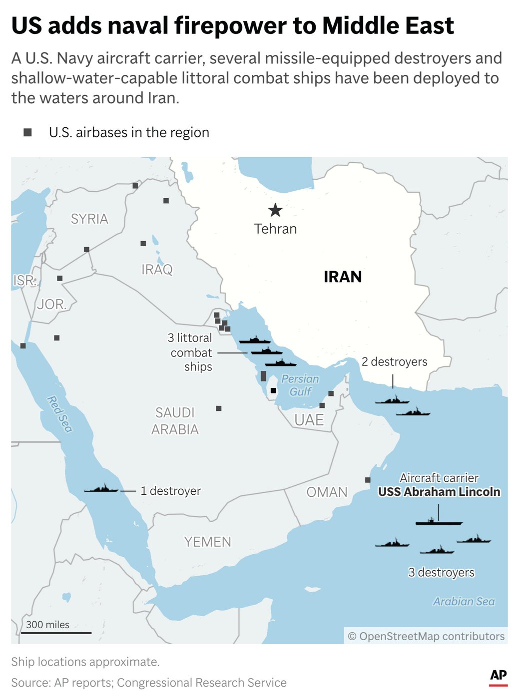 Trump warns of 'bad things' if Iran doesn't make a deal, as second US carrier nears Mideast | iNFOnews.ca