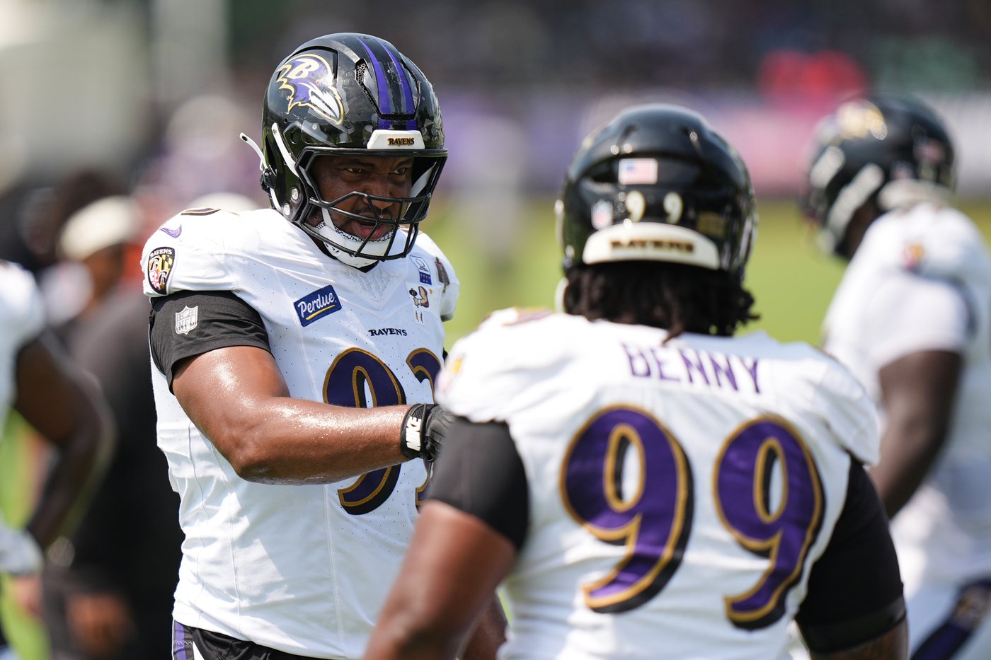 Ravens defensive lineman Calais Campbell says football brings him joy amid family tragedy | iNFOnews.ca