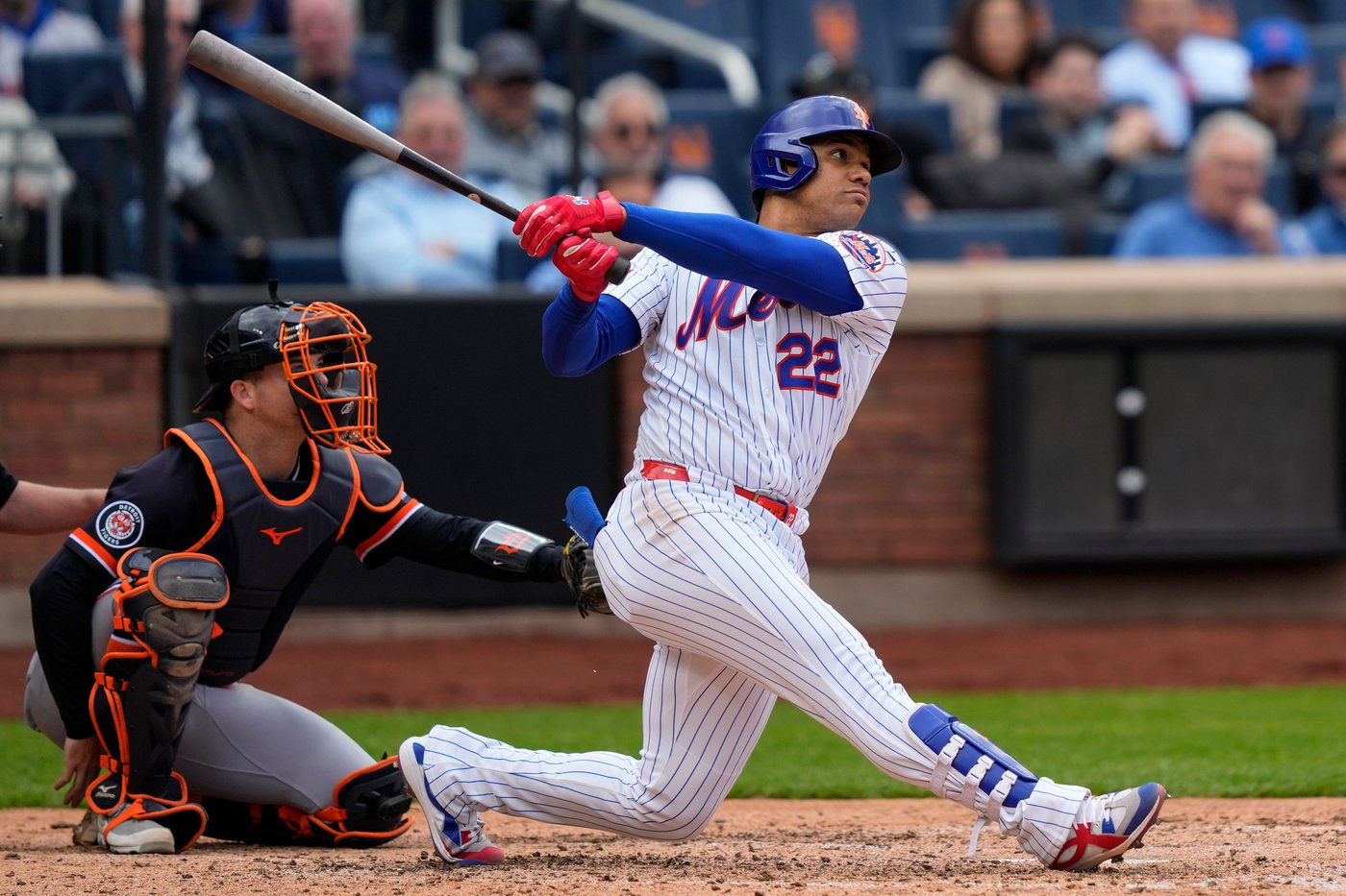 A.J. Ewing hits 1st big league home run and Mets beat Tigers 9-4 | iNFOnews.ca