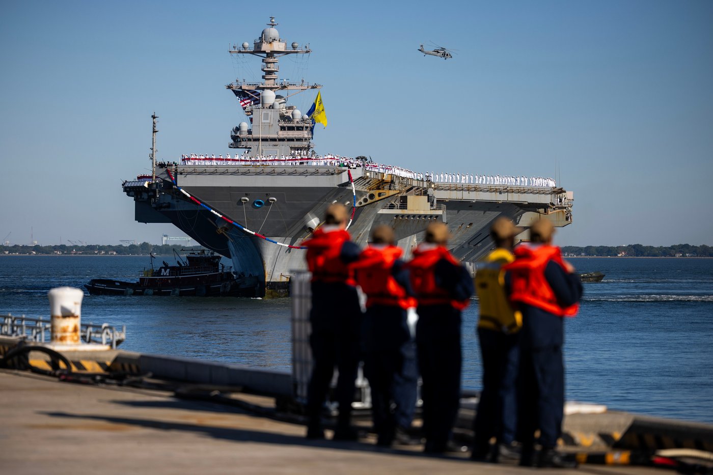 USS Ford returns home after 11-month deployment supporting the Iran war and Maduro's capture | iNFOnews.ca