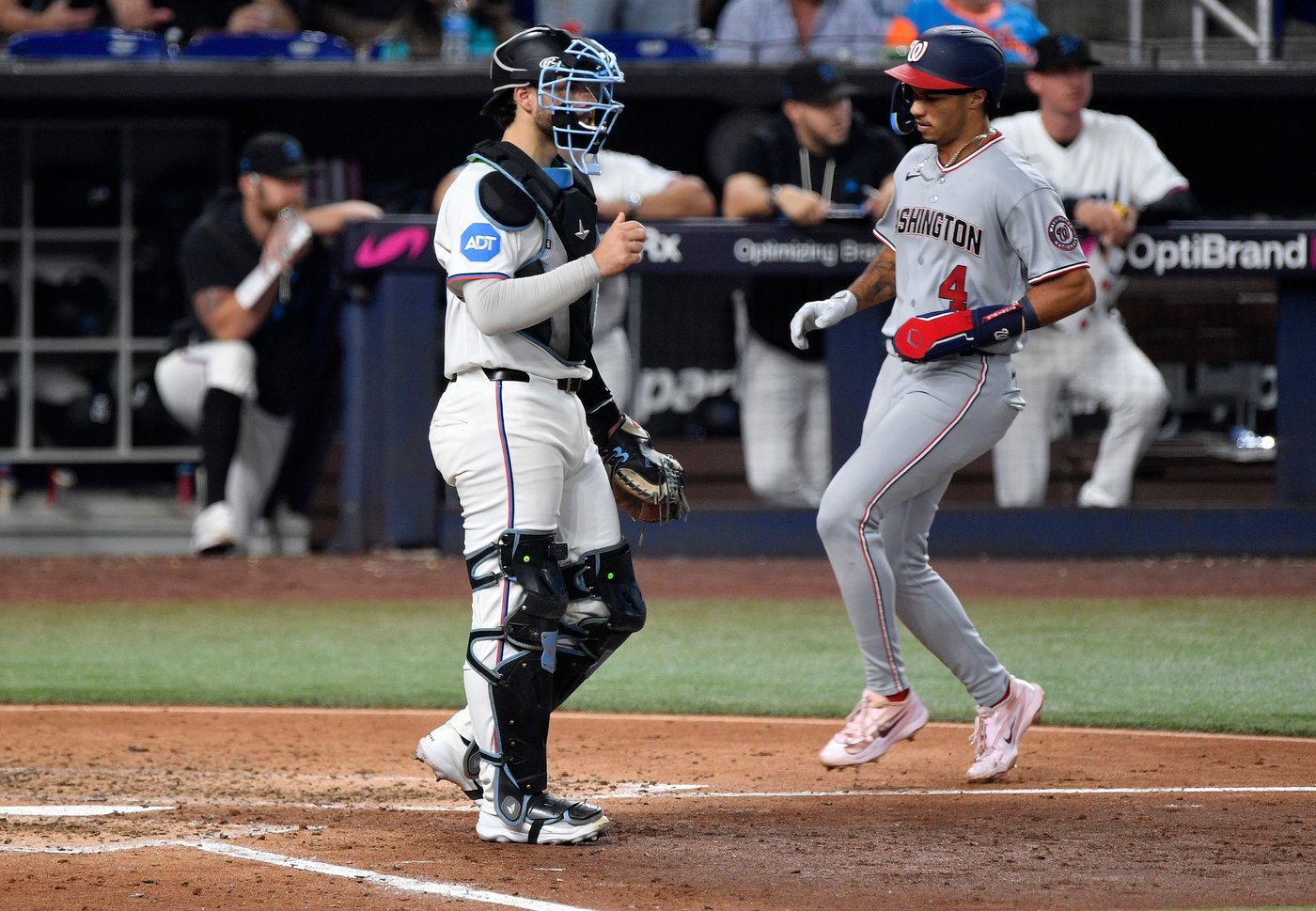 Hernández, Marsee homer in the Marlins' 4-2 win over the Nationals | iNFOnews.ca Hernández, Marsee homer in the Marlins' 4-2 win over the Nationals | iNFOnews.ca