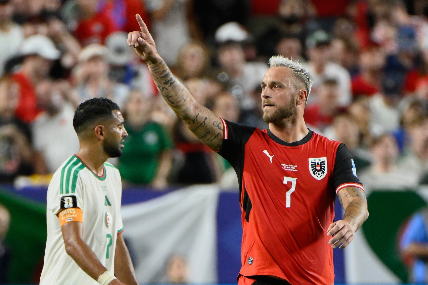Austria, Algeria trade goals in stoppage time, both advance at World Cup with stunning 3-3 draw | iNFOnews.ca Austria, Algeria trade goals in stoppage time, both advance at World Cup with stunning 3-3 draw | iNFOnews.ca