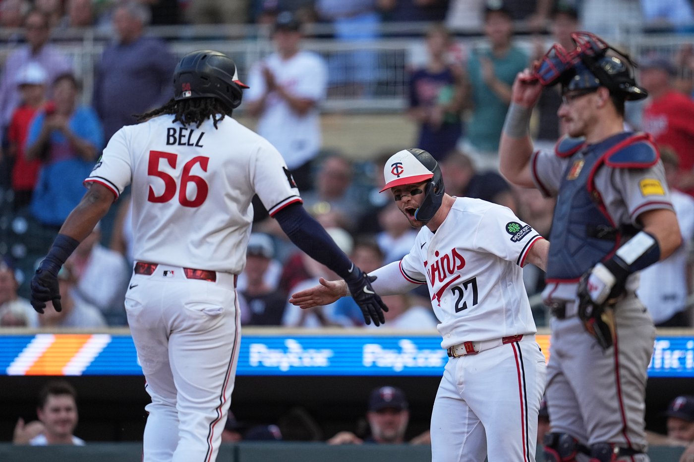 Bell's home run, Jeffers' two-run double push Twins past Braves 4-1 | iNFOnews.ca