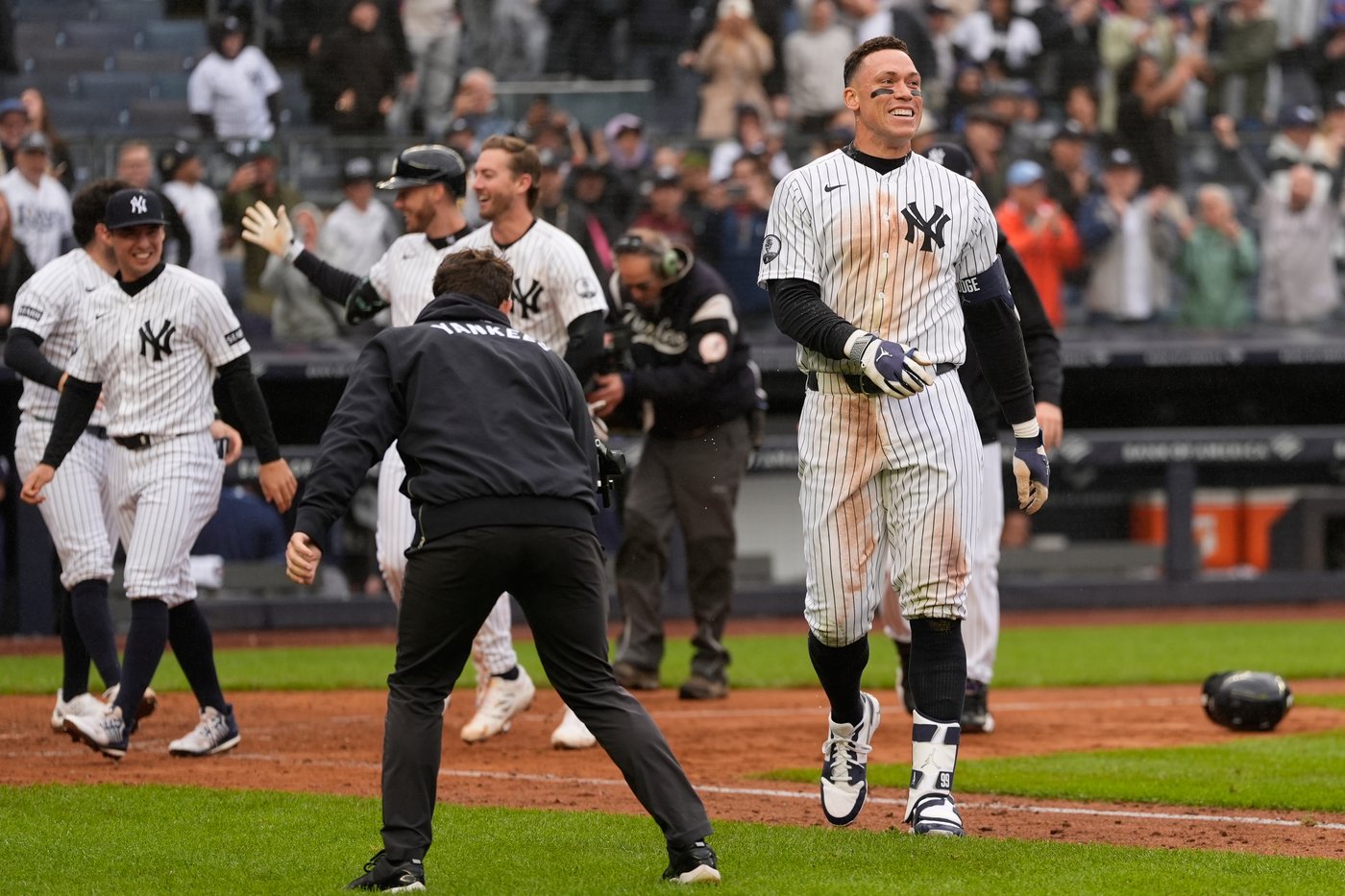 Aaron Judge's walk-off homer against Rays ends frustrating 2 weeks without homer or RBIs | iNFOnews.ca