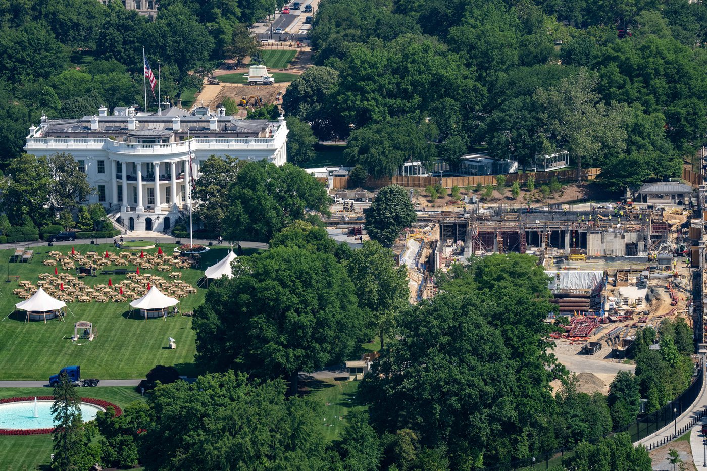 Republicans mull dropping $1 billion security money request for the White House and Trump's ballroom | iNFOnews.ca Republicans mull dropping $1 billion security money request for the White House and Trump's ballroom | iNFOnews.ca