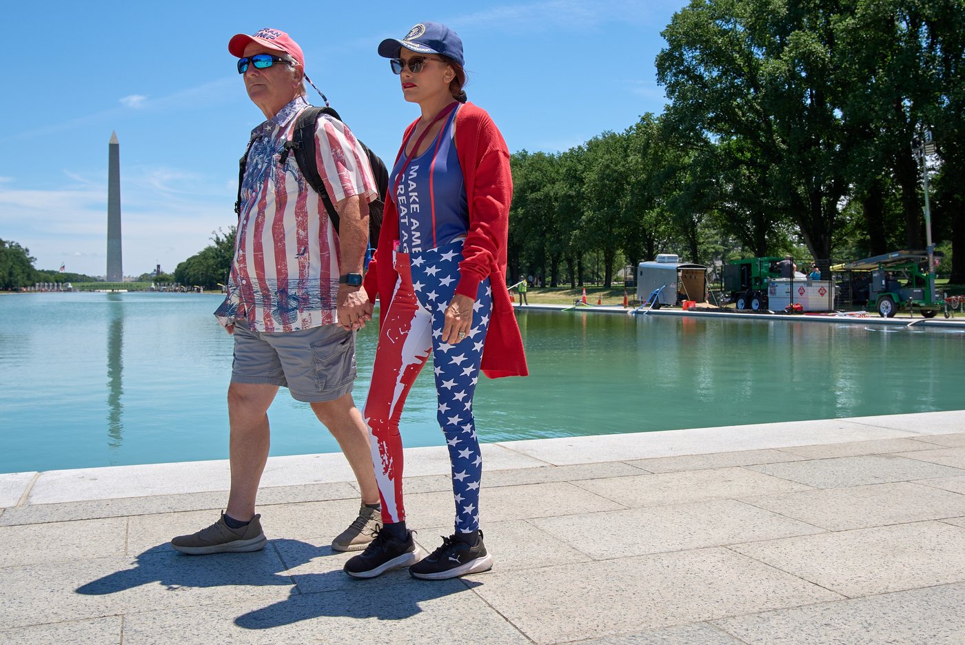 Trump administration uses hydrogen peroxide and tiny bubbles against algae in Reflecting Pool | iNFOnews.ca