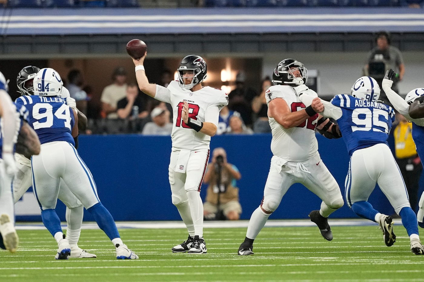 Falcons' Penix cleared to practice as Rush and Strand pick apart Colts in 34-6 preseason win | iNFOnews.ca Falcons' Penix cleared to practice as Rush and Strand pick apart Colts in 34-6 preseason win | iNFOnews.ca