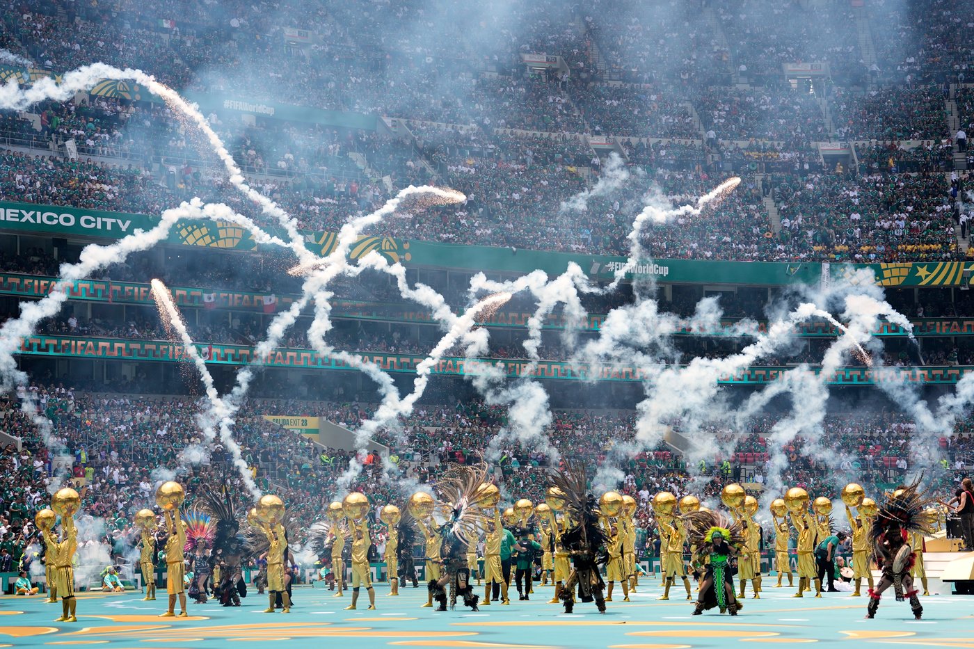 Photos from the spectacular World Cup opening ceremony in Mexico City | iNFOnews.ca