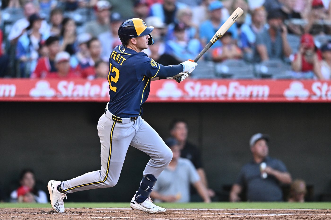 Turang, Bauers hit home runs to back Drohan's quality start in Brewers' 6-2 win over Angels | iNFOnews.ca