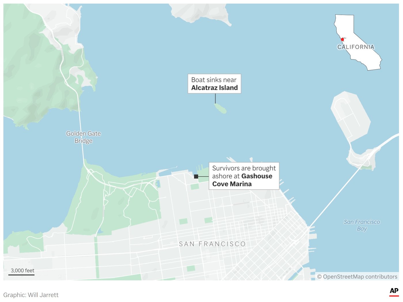 Search suspended for 3 missing after boat with family spreading ashes capsizes on San Francisco Bay | iNFOnews.ca