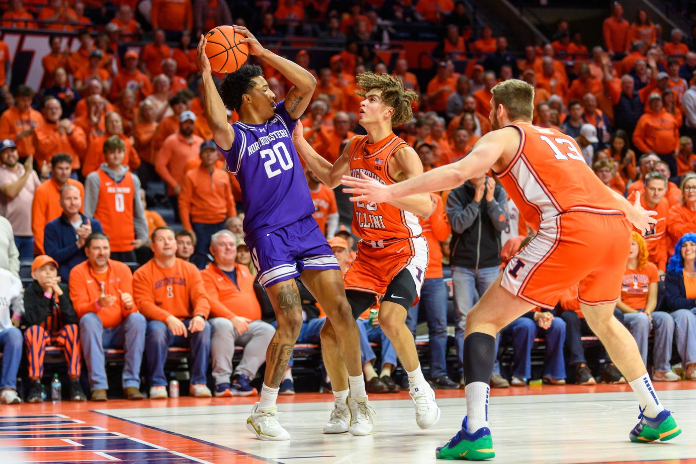 No. 5 Illinois makes 17 3-pointers, beats Northwestern 84-44 for 12th straight win | iNFOnews.ca