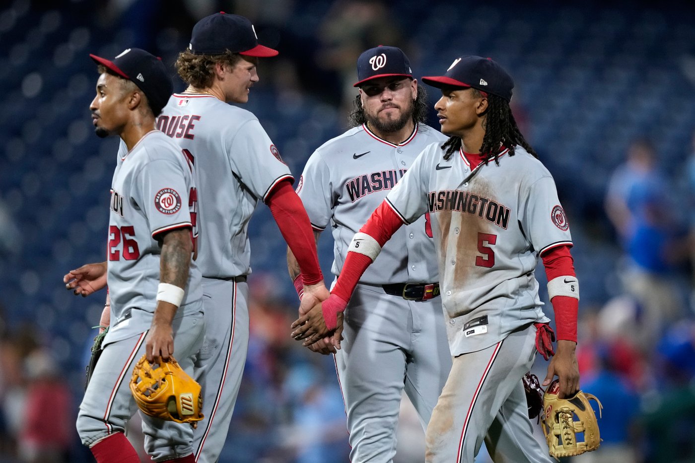 Abrams hits tiebreaking triple in 11th and pitcher Mikolas drives in run as Nats beat Phils 10-4 | iNFOnews.ca Abrams hits tiebreaking triple in 11th and pitcher Mikolas drives in run as Nats beat Phils 10-4 | iNFOnews.ca