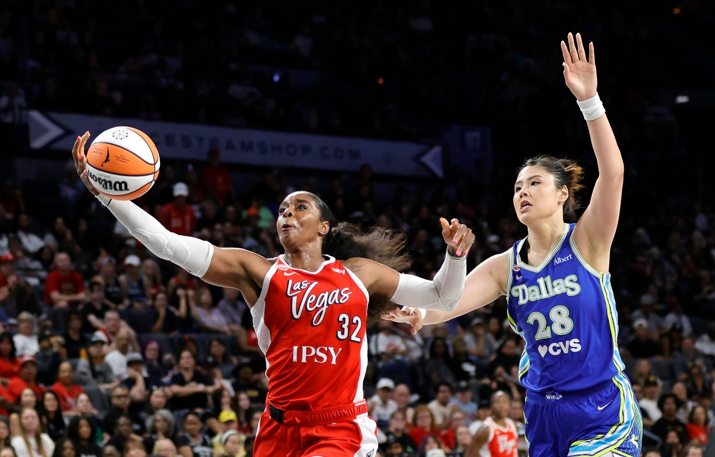 A'ja Wilson scores 32 points as the Aces beat the Wings 99-84 to avoid a sweep | iNFOnews.ca