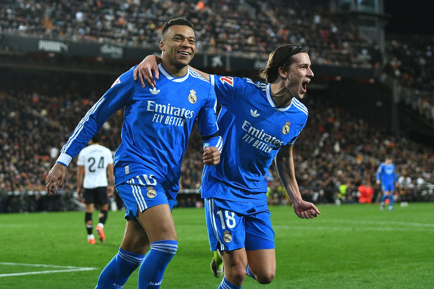 Kylian Mbappé's scoring streak for Madrid has some wondering if he'll overtake Cristiano Ronaldo | iNFOnews.ca