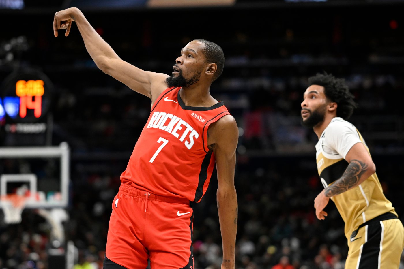 Rockets beat the Wizards 123-118 after Trae Young gets ejected for leaving the bench | iNFOnews.ca