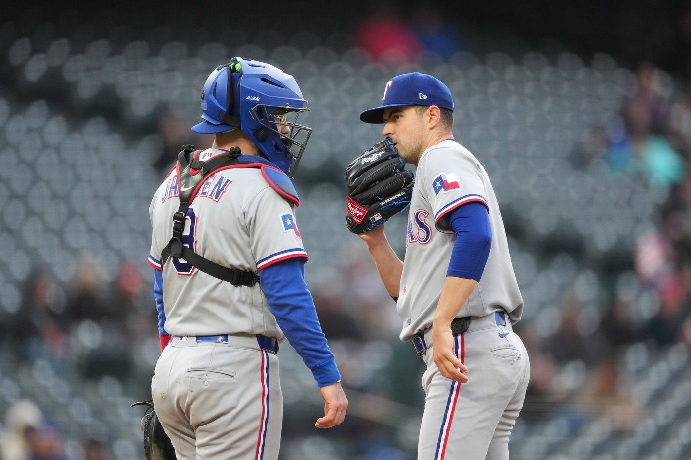 Rangers pitcher MacKenzie Gore leaves game with muscle tightness | iNFOnews.ca Rangers pitcher MacKenzie Gore leaves game with muscle tightness | iNFOnews.ca