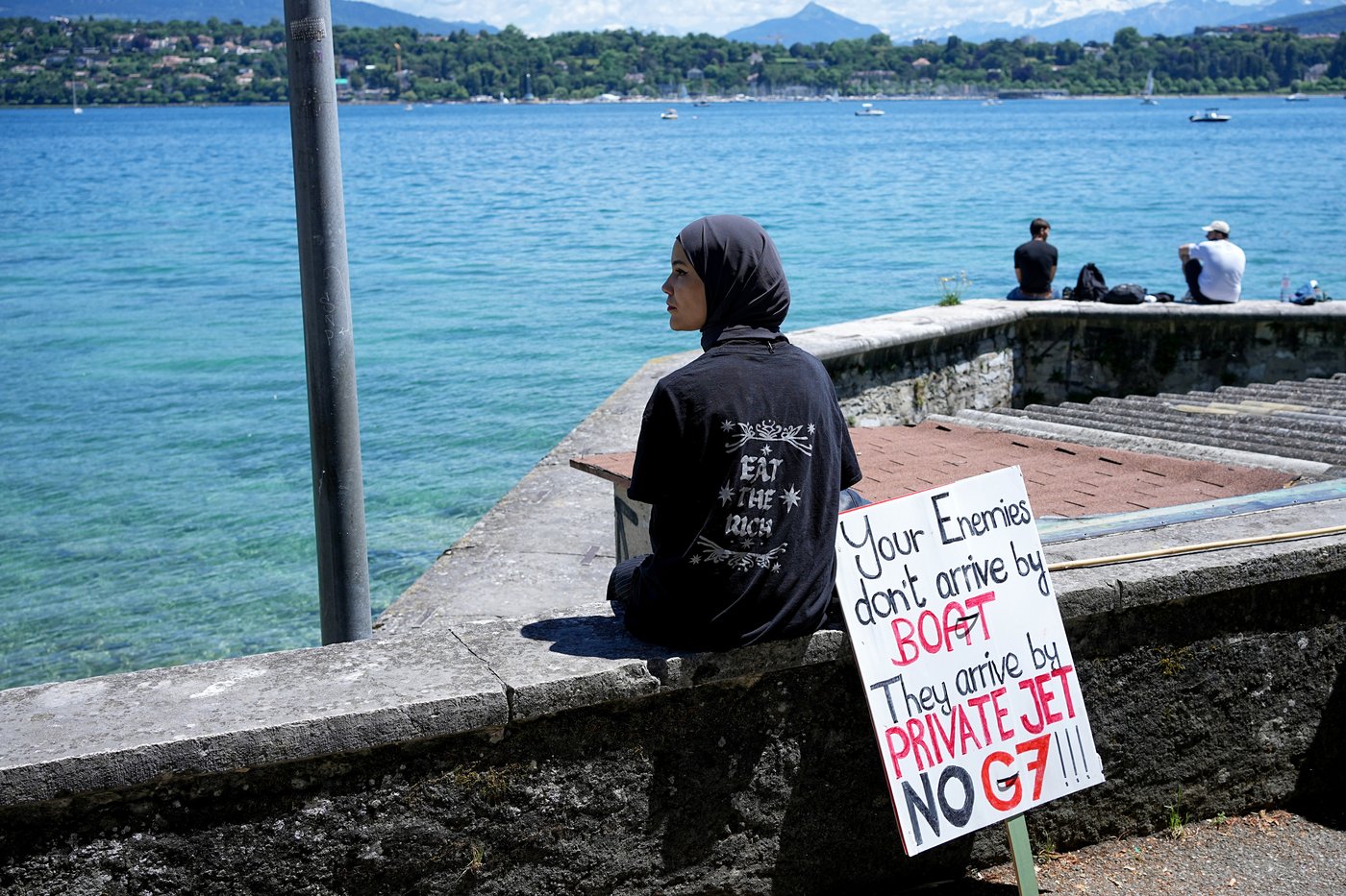 Protesters in Geneva clash with police ahead of the G7 summit in nearby France | iNFOnews.ca