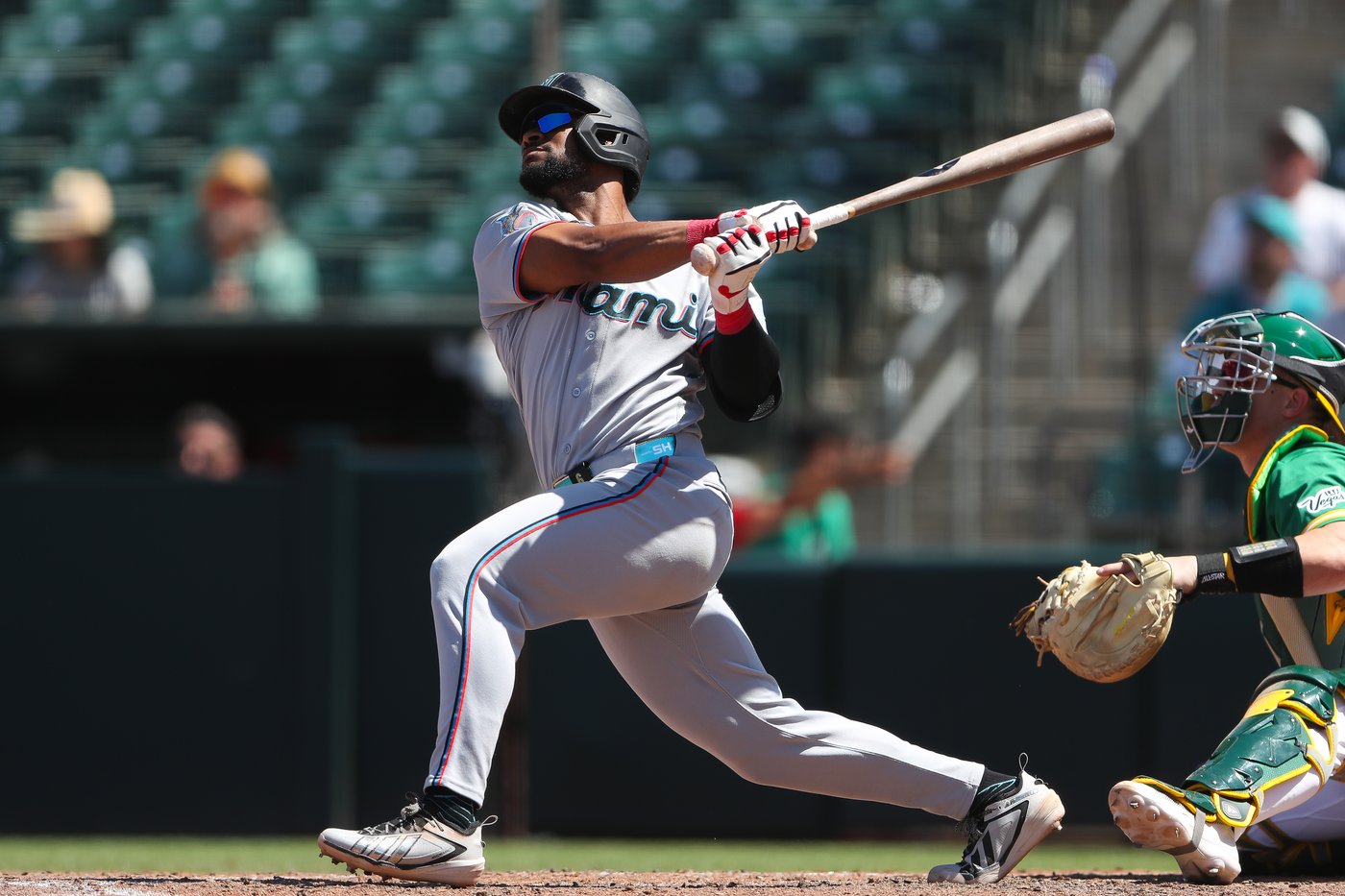 Eury Pérez perfect for 7 innings, then Marlins hang on for 9-8 win over A's | iNFOnews.ca