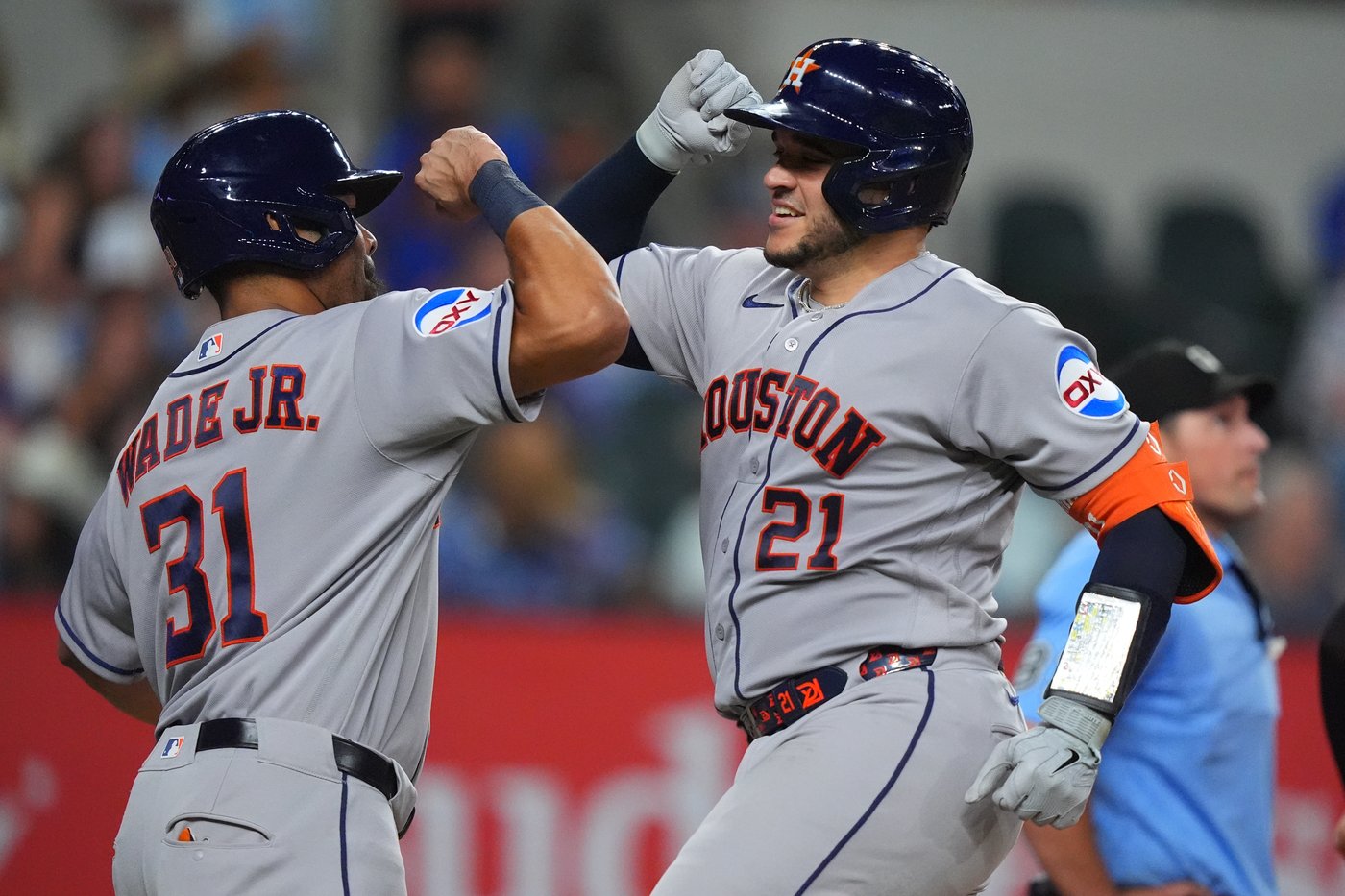 Langford and Burger homer in a four-run eighth as the Rangers beat the Astros 7-3 | iNFOnews.ca Langford and Burger homer in a four-run eighth as the Rangers beat the Astros 7-3 | iNFOnews.ca