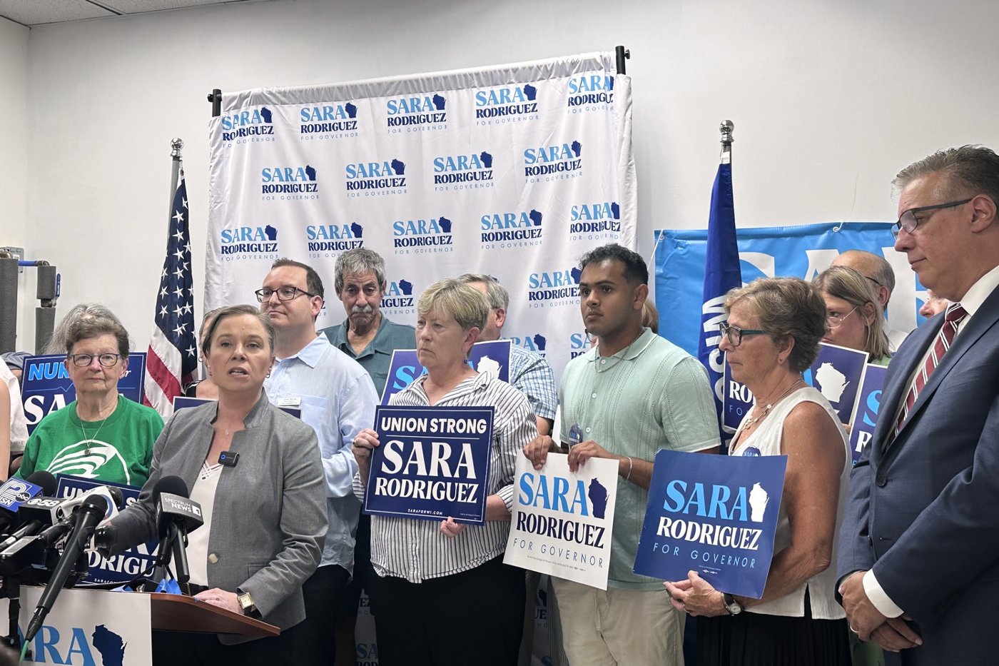 David Crowley restarts Wisconsin governor bid after Sara Rodriguez quits race over finance problems | iNFOnews.ca David Crowley restarts Wisconsin governor bid after Sara Rodriguez quits race over finance problems | iNFOnews.ca