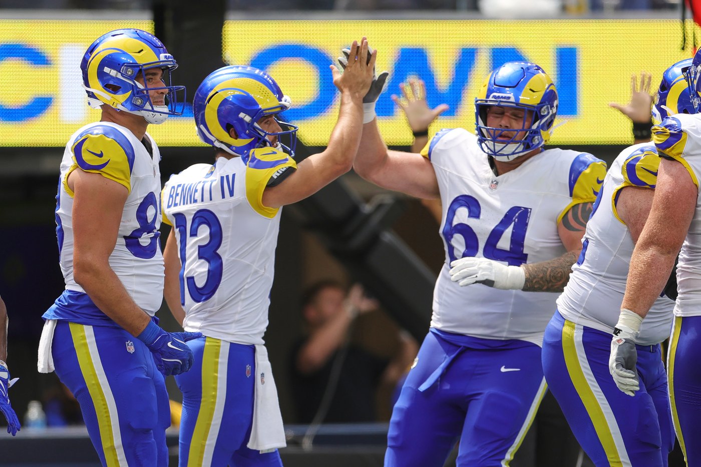 Stetson Bennett looks sharp, Saints' backup QBs don't separate in Rams' 34-0 preseason win | iNFOnews.ca