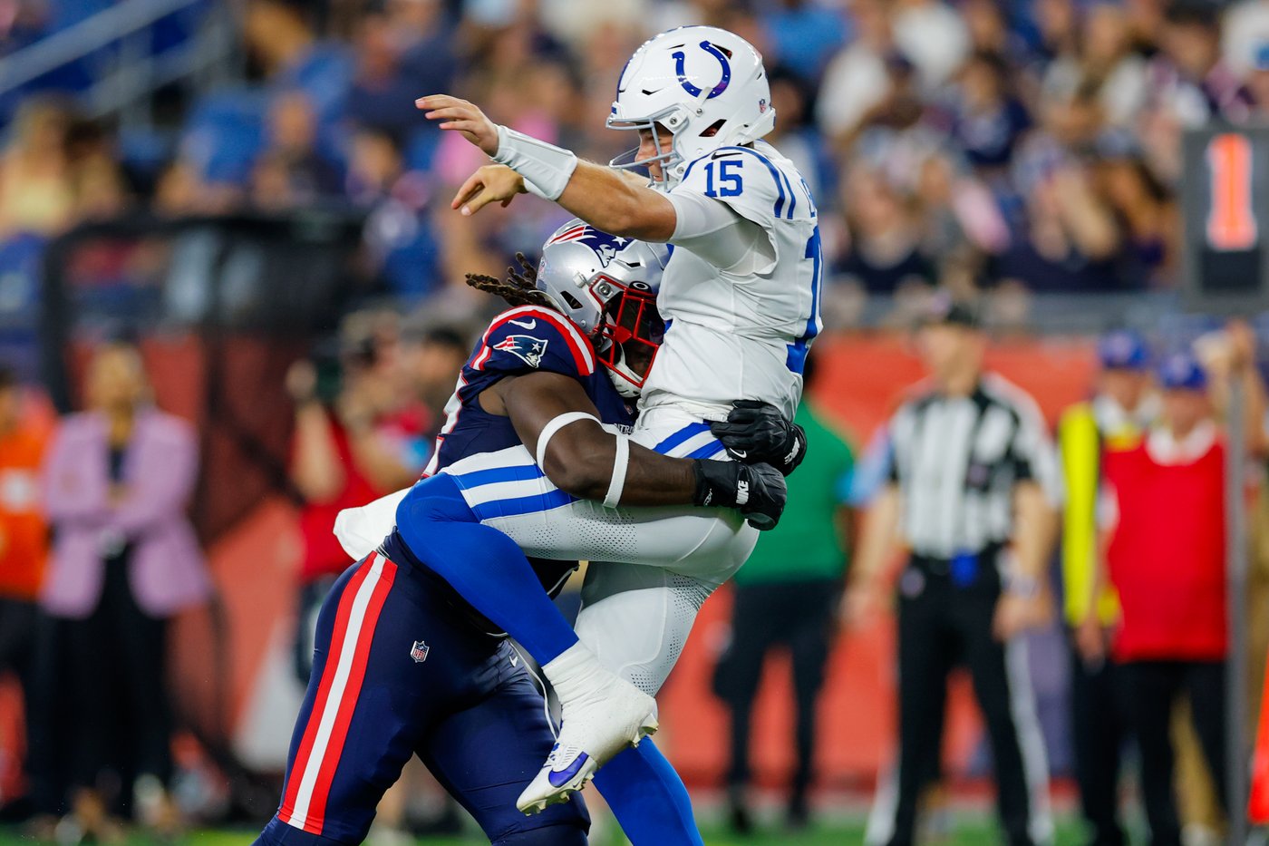 Colts backup QB Anthony Richardson runs for a TD in 13-13 preseason tie with Patriots | iNFOnews.ca Colts backup QB Anthony Richardson runs for a TD in 13-13 preseason tie with Patriots | iNFOnews.ca