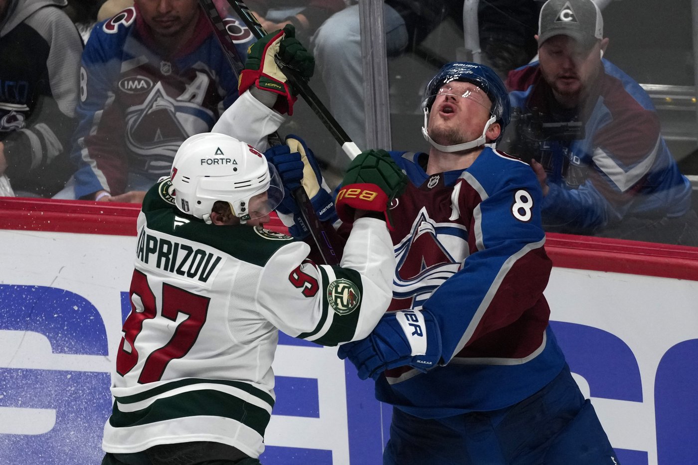 Avalanche depth turns into 14-goal statement as they take 2-0 lead in second-round series over Wild | iNFOnews.ca