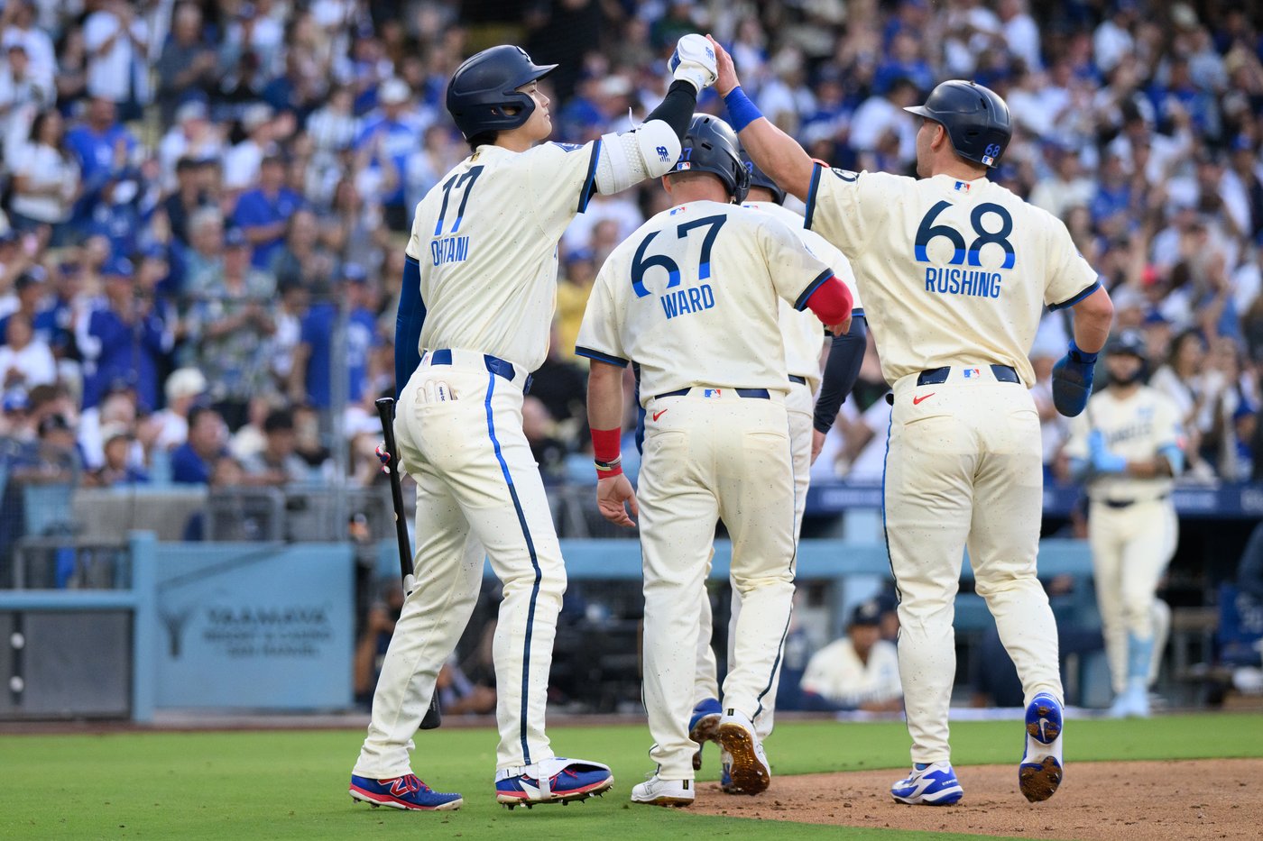 Dodgers erupt for 9-run first as Yamamoto dominates over 8 innings in 9-2 rout of Angels | iNFOnews.ca