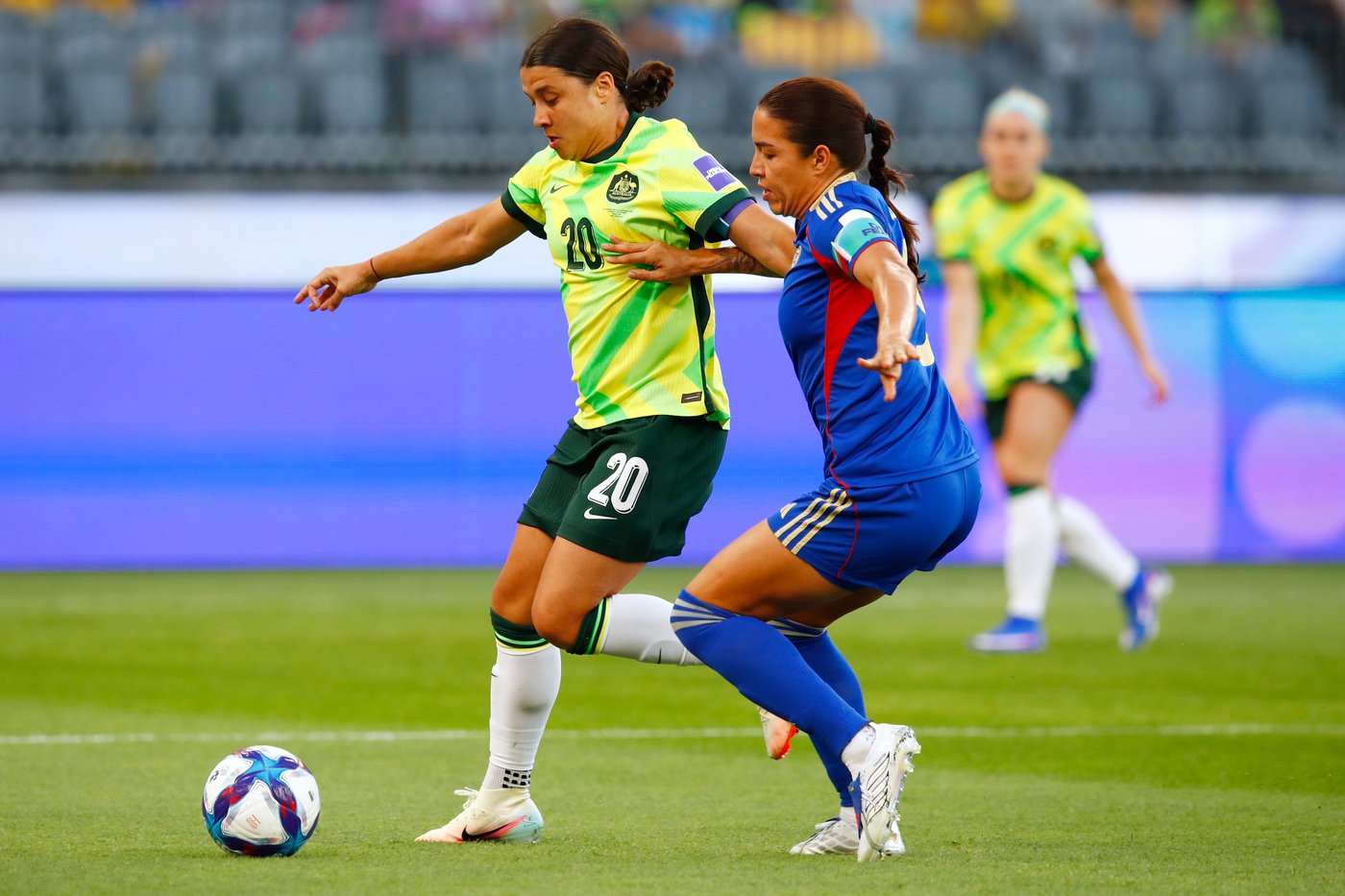 Sam Kerr's header helps Australia edge Philippines in the Women’s Asian Cup opener | iNFOnews.ca Sam Kerr's header helps Australia edge Philippines in the Women’s Asian Cup opener | iNFOnews.ca