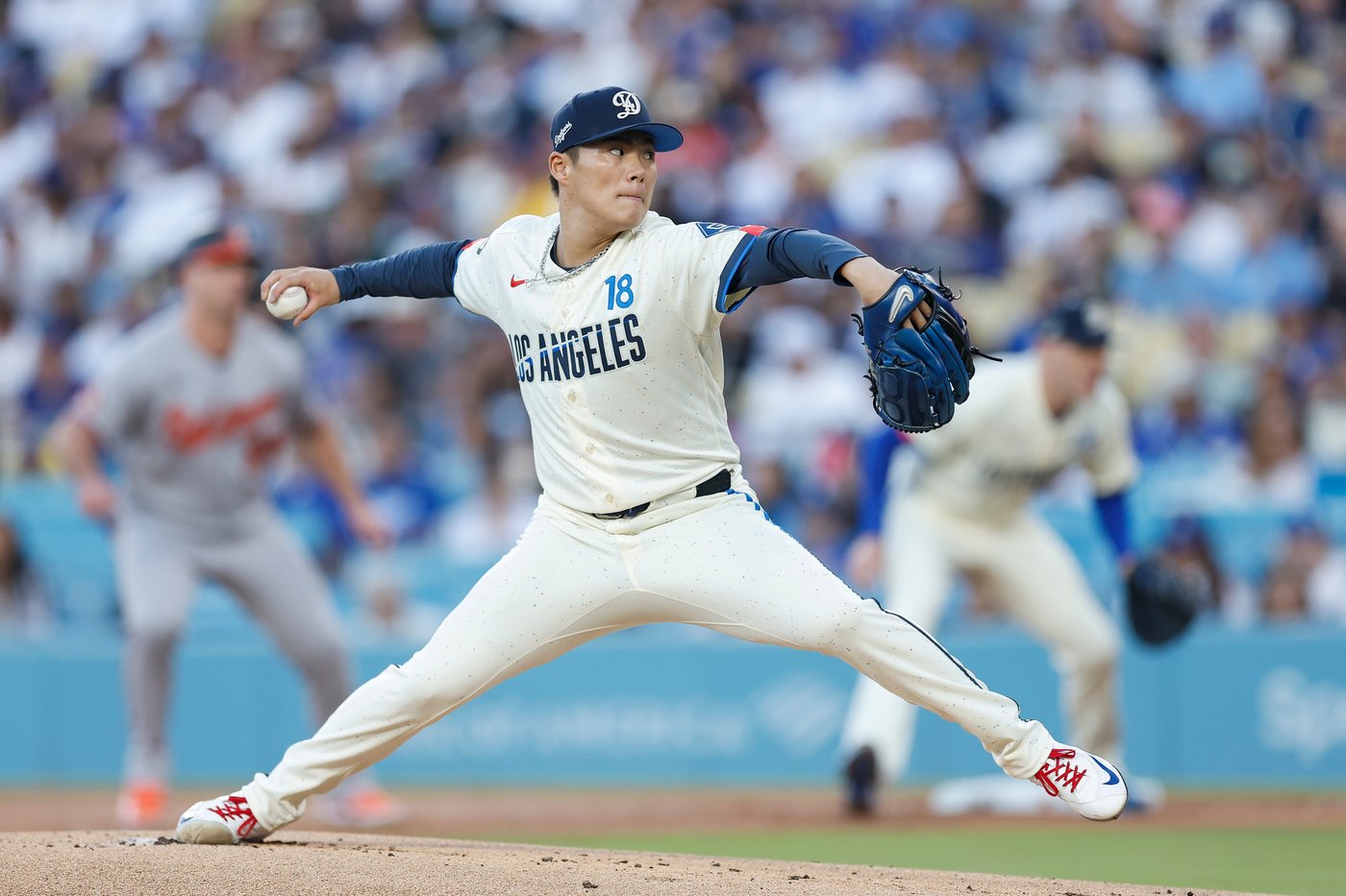 Orioles beat Dodgers 3-2 behind Trevor Rogers' 7 scoreless innings | iNFOnews.ca