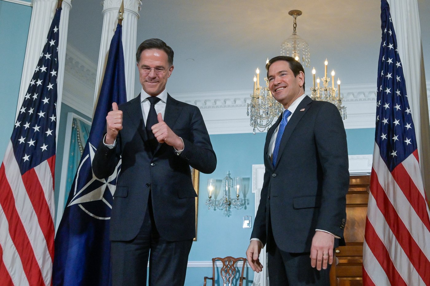 Trump complains NATO 'wasn't there when we needed them' after talks with alliance leader Rutte | iNFOnews.ca