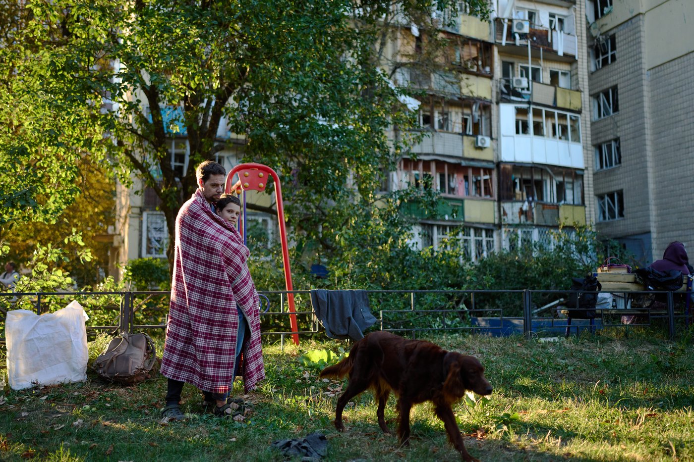 A Russian missile and drone barrage kills at least 14 in Ukraine's Kyiv region | iNFOnews.ca