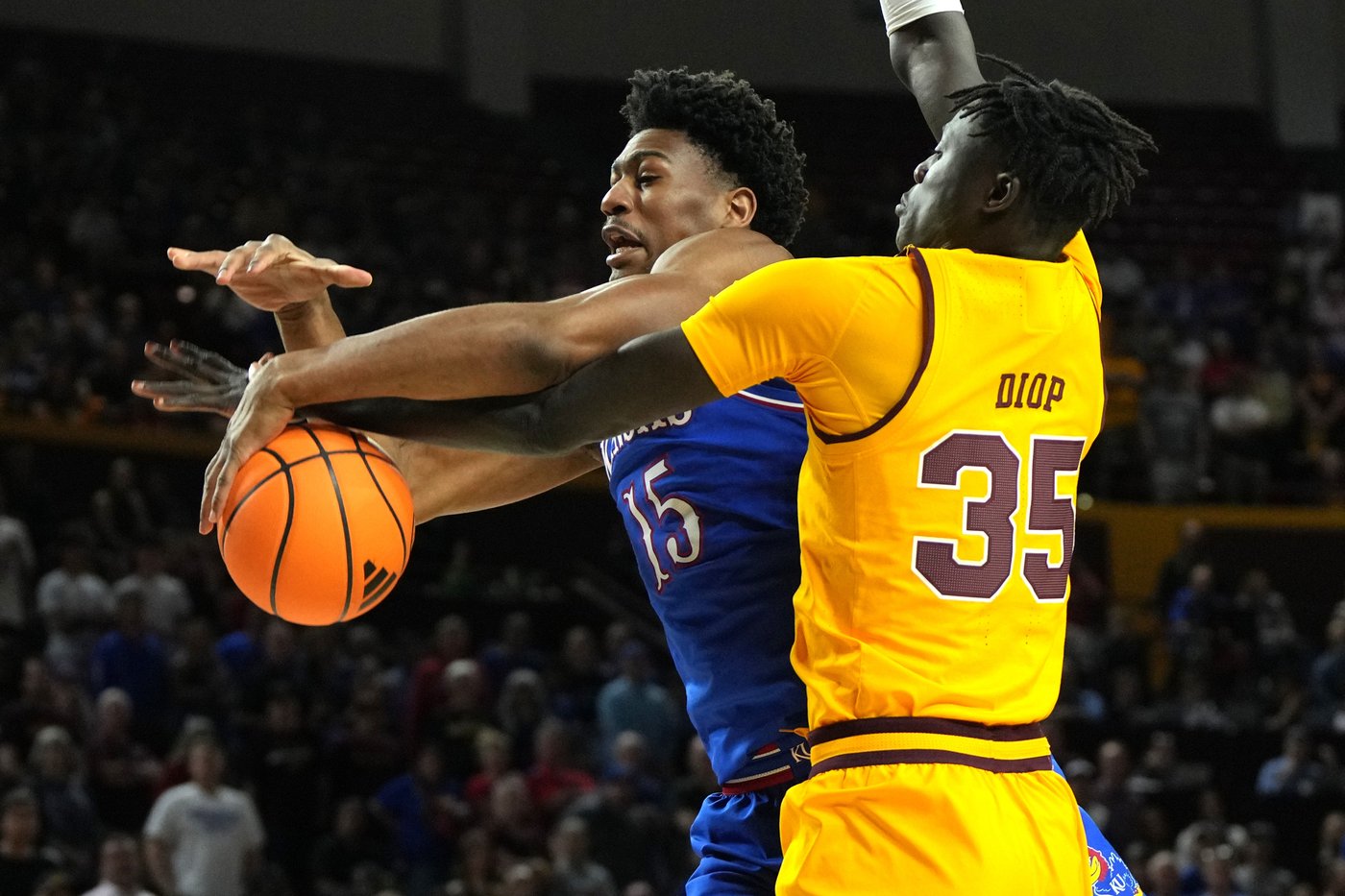 Arizona State beats No. 14 Kansas 70-60 in Hurley's potential home finale | iNFOnews.ca Arizona State beats No. 14 Kansas 70-60 in Hurley's potential home finale | iNFOnews.ca
