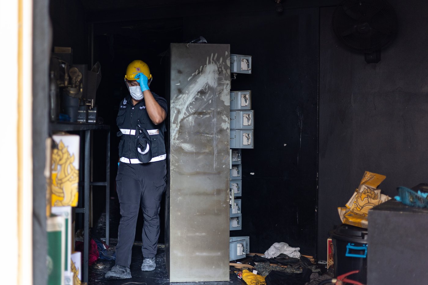 Photos show the aftermath of a Bangkok music bar fire | iNFOnews.ca