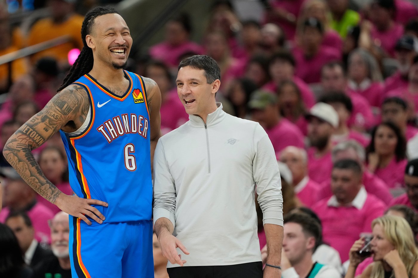 Thunder get 76 points off the bench, the key to a Game 3 win over Spurs in West finals | iNFOnews.ca