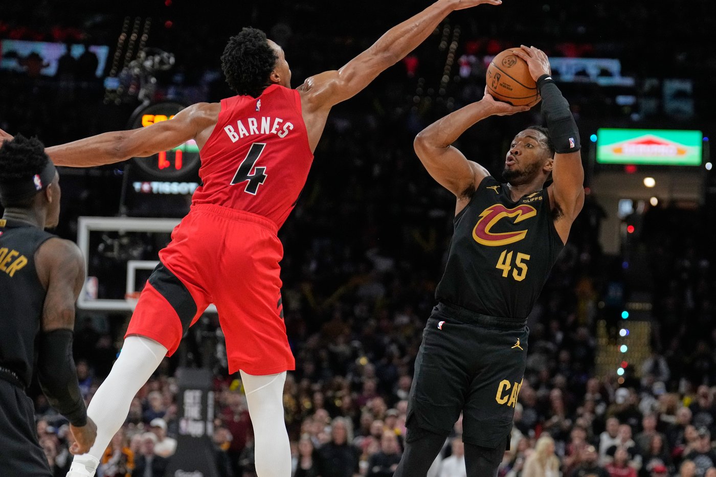 Allen ties playoff career high with 22 points as Cavaliers beat Raptors 114-102 to advance | iNFOnews.ca Allen ties playoff career high with 22 points as Cavaliers beat Raptors 114-102 to advance | iNFOnews.ca