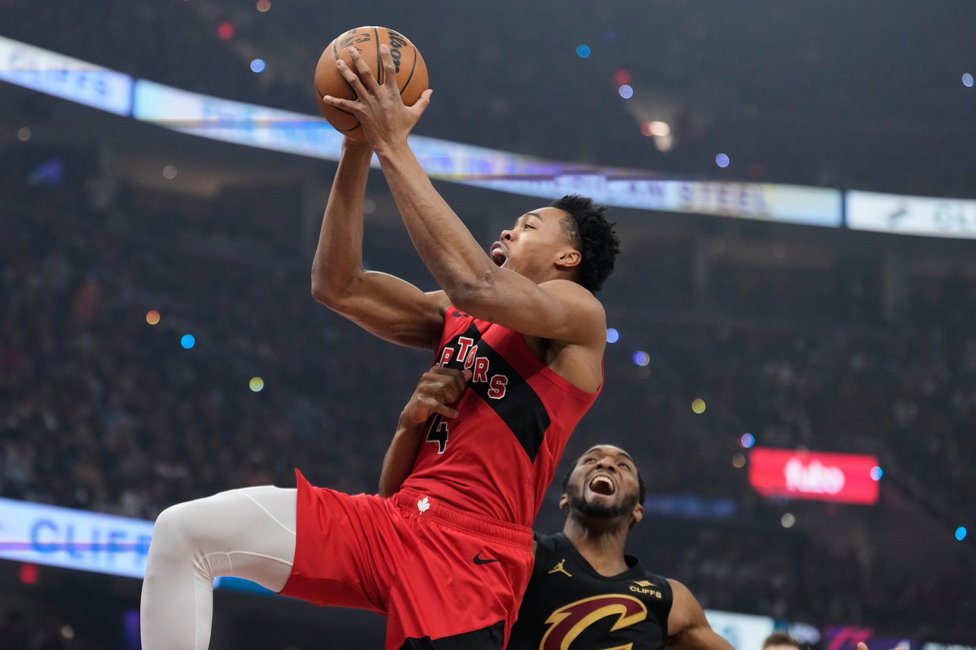 Allen ties playoff career high with 22 points as Cavaliers beat Raptors 114-102 to advance | iNFOnews.ca Allen ties playoff career high with 22 points as Cavaliers beat Raptors 114-102 to advance | iNFOnews.ca
