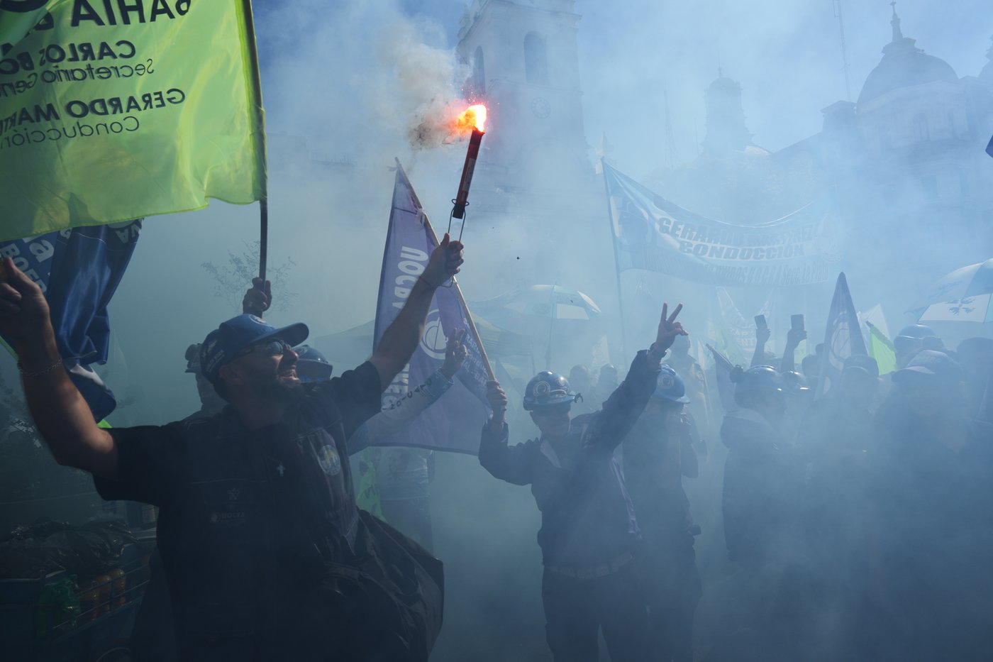 Workers around the world demonstrate on May Day, in photos | iNFOnews.ca