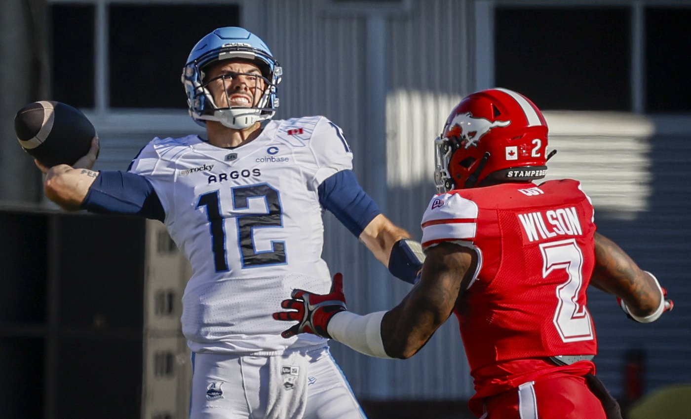 Star Bombers quarterback Collaros to miss game against visiting Argos | iNFOnews.ca