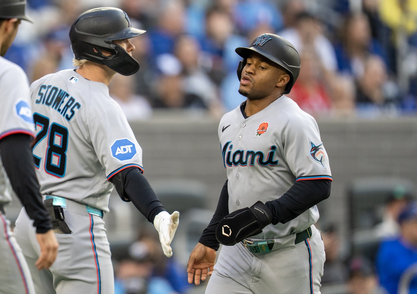 Caissie helps surging Marlins reel in 8-2 win over Blue Jays | iNFOnews.ca