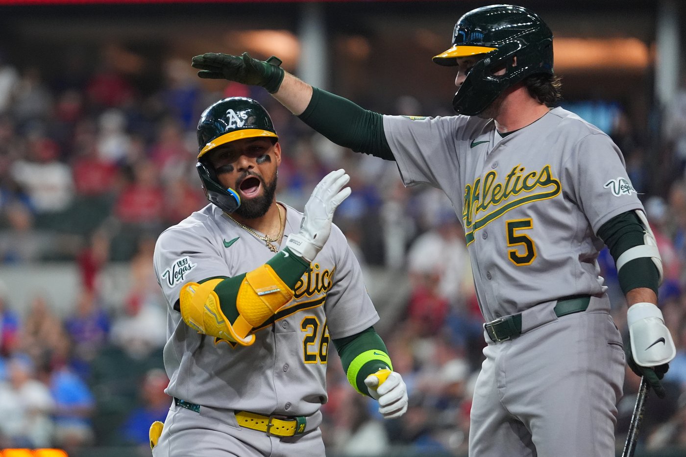 Athletics hit 3 solo homers on 7 pitches off Rangers' Eovaldi in 1st inning en route to 8-1 victory | iNFOnews.ca