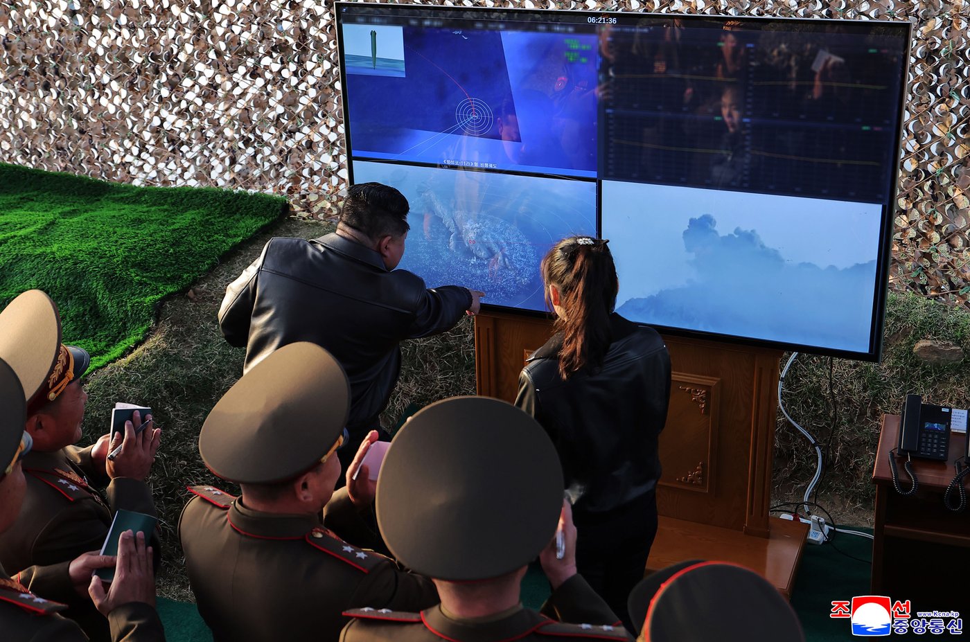North Korea again tests cluster munitions in a launch observed by Kim and his daughter | iNFOnews.ca
