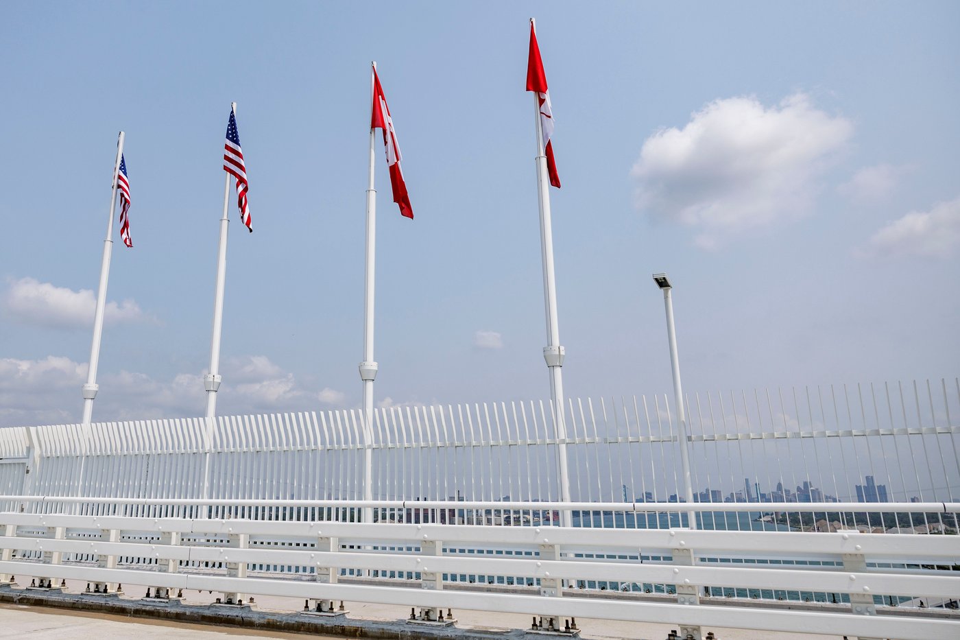 US-Canada bridge opens in Detroit even as trade disputes test the neighbors' ties | iNwheels US-Canada bridge opens in Detroit even as trade disputes test the neighbors' ties | iNwheels