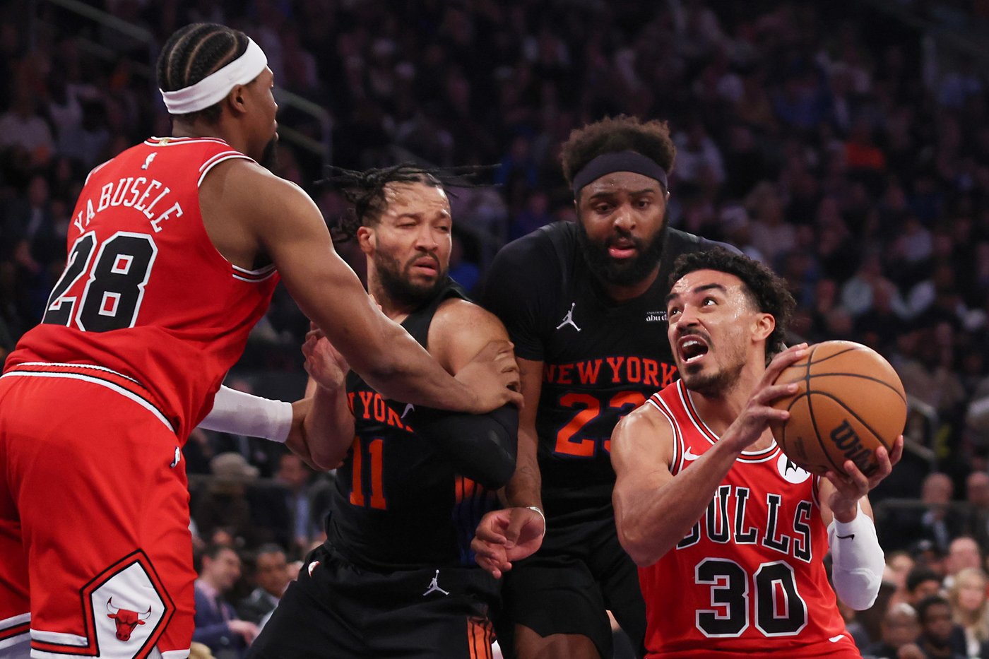 Knicks rout Bulls 136-96 in a game they led by 47 points | iNFOnews.ca